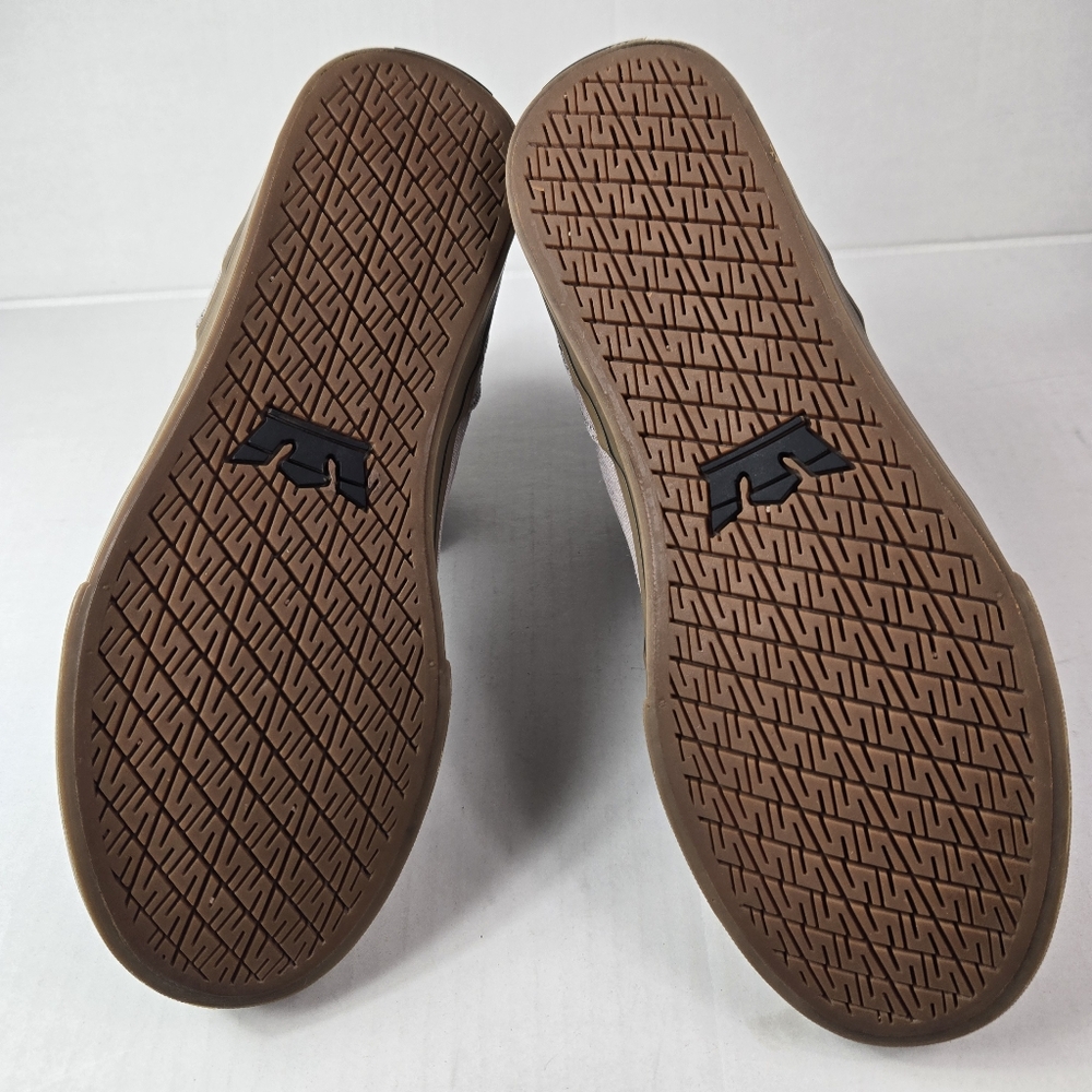 Supra Charcoal Canvas High-Top Sneakers - Picture 9 of 10
